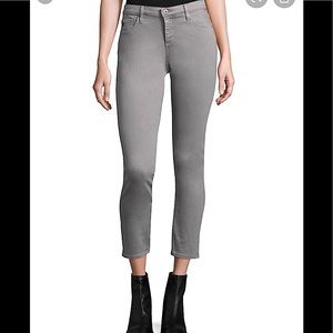 NWT AG Stevie Ankle Slim Straight Light Grey 31